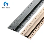 Alyuminiy gilamning qirrali bezaklari